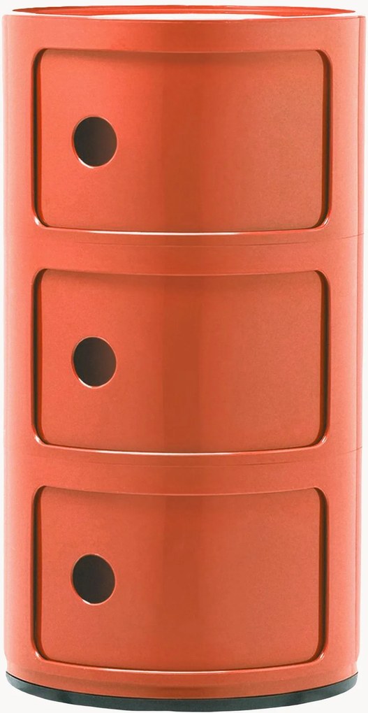 Dizajnová skrinka Componibili, 3 moduly, V 59 cm