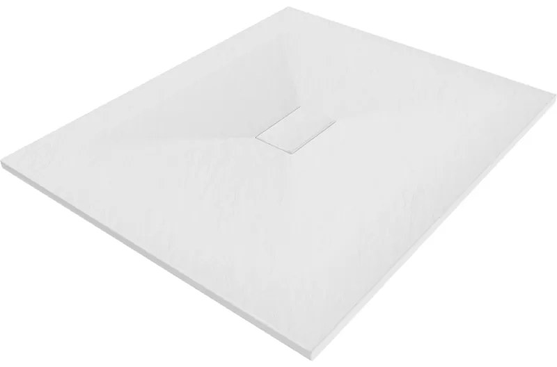 Mexen Hugo, SMC obdĺžniková sprchová vanička 140 x 100 cm, biela, 42101014