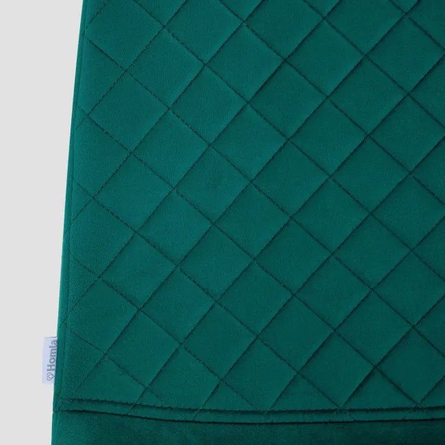 Jedálenská stolička NOIR zamatová zelená 743863