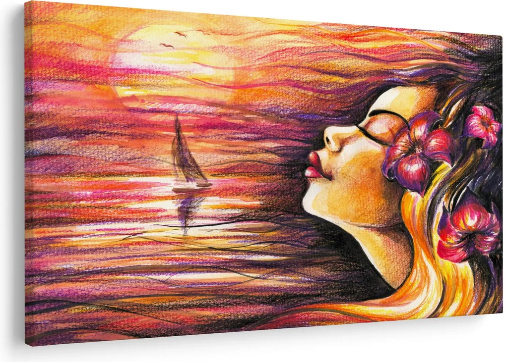 Obraz - Spomienky na leto (90x60 cm)