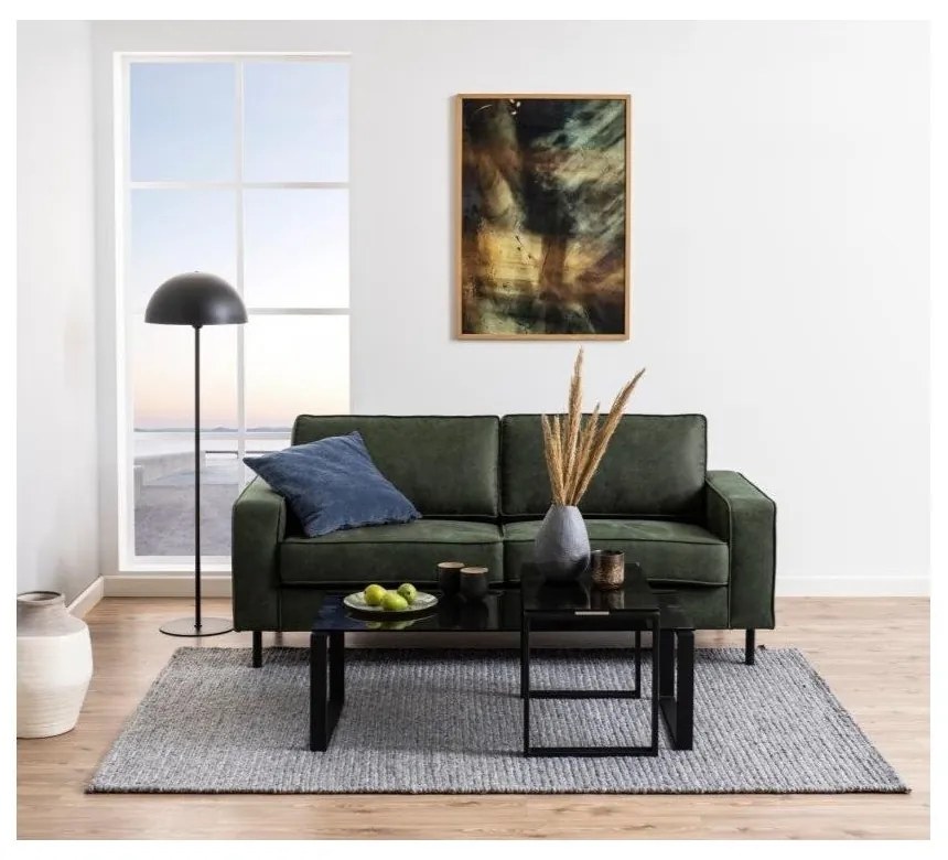 Sada 2 konferenčných stolíkov so sklenenou doskou Actona Katrine