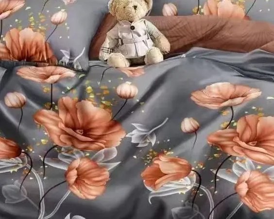 Obliečky VARMA FLOWERS 7-dielna sada 140x200 cm