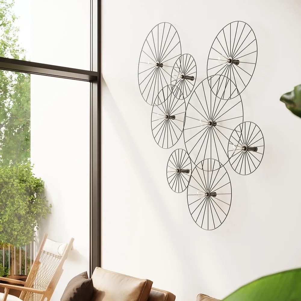 Čierne stropné svietidlo ø 45 cm Soho – Sollux