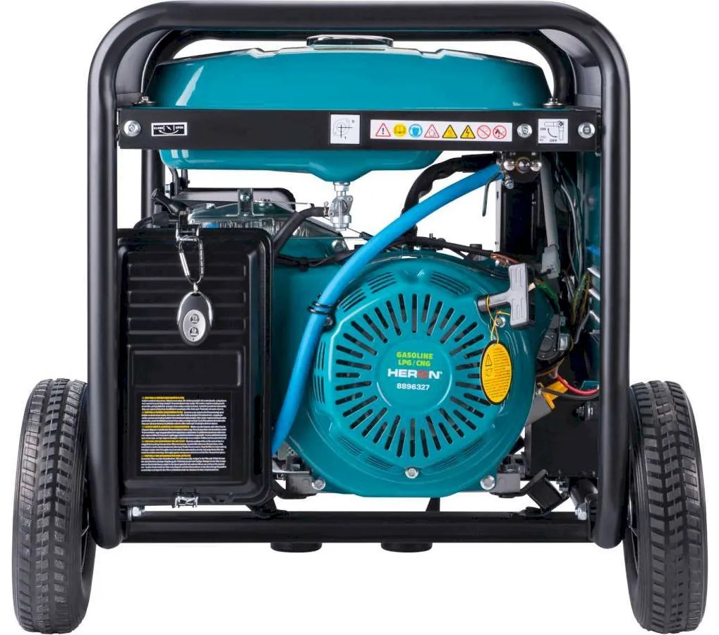 HERON Elektrocentrála benzínová a plynová s diaľkovým ovládaním, 3F, 8,2kW, 17HP 8896327