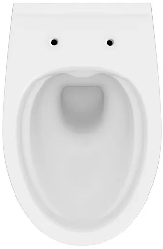 Cersanit Moduo - závesná wc misa CleanOn bez sedátka, biela, K116-007