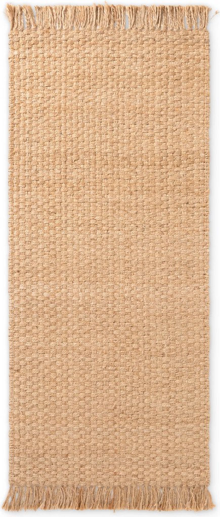 Hanse Home, Koberec behúň Handloom 106335 Fjord Natural Gold, 80x200, béžová, chodba / predsieň