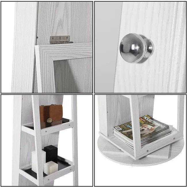 Otočná šperkovnica so zrkadlom JBC62W