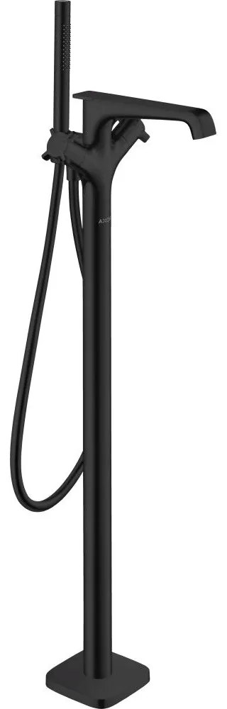 AXOR Citterio E vaňový termostat voľne stojaci na podlahe, matná čierna, 36416670