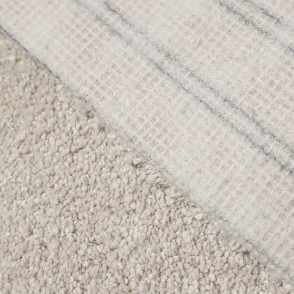 Metrážny koberec Liliana 7605, na mieru, šíře 4m, biela, ab (mriežka), detská izba, ITC