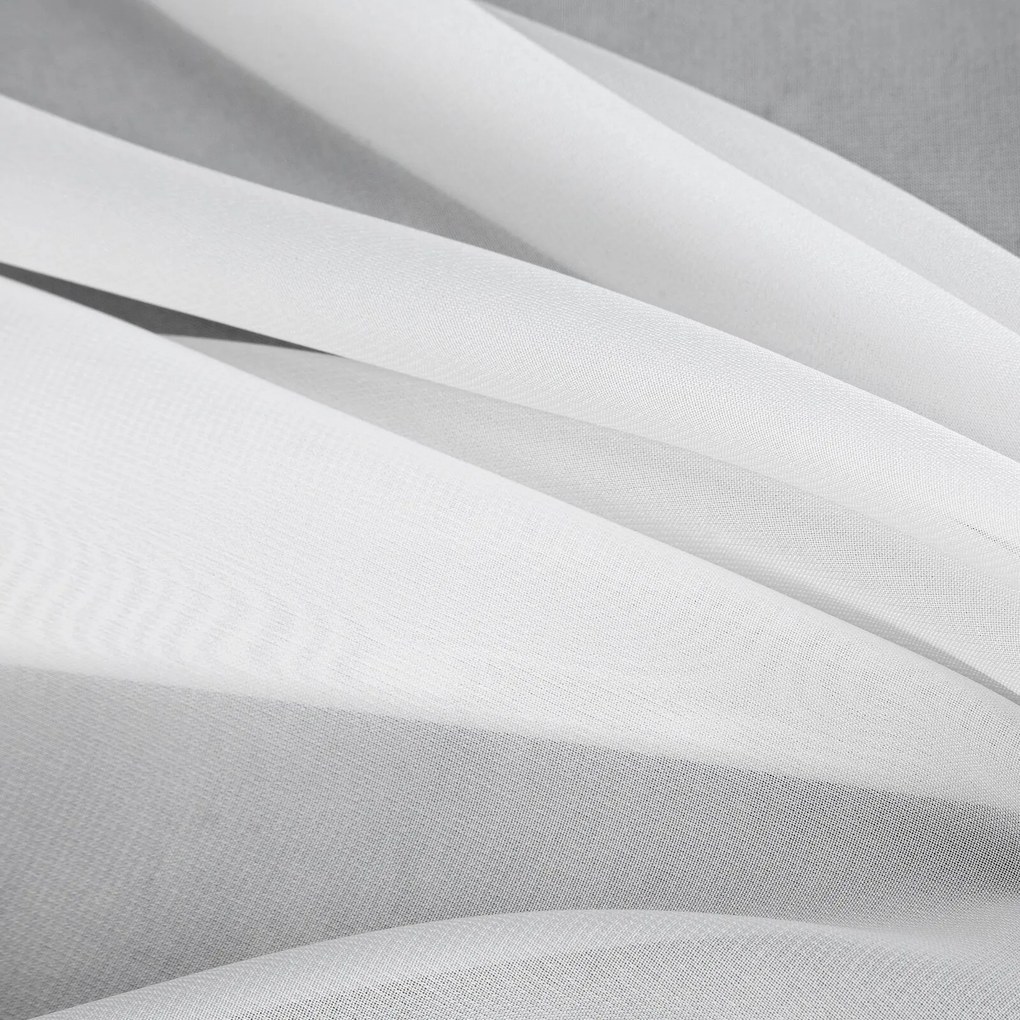 ZÁCLONA NA KRÚŽKOCH VENUS 300X145 CM BIELA