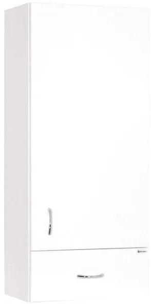 Kúpeľňová skrinka Cara Mia závesná (35x80x21,6 cm, biela, lesk)
