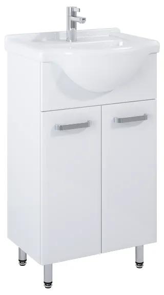 Umývadlová skrinka s umývadlom ELITA AMIGO 50 2D biela