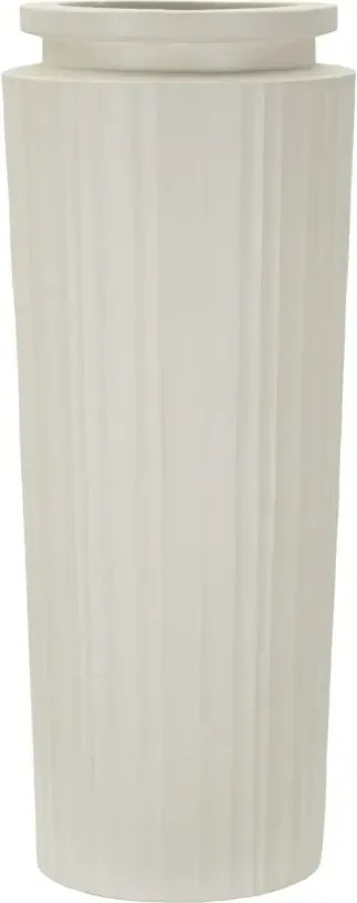Váza High Pot 80 cm krémová