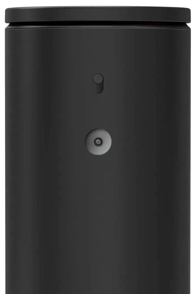 Čierny bezdotykový oceľový dávkovač mydla 266 ml – simplehuman