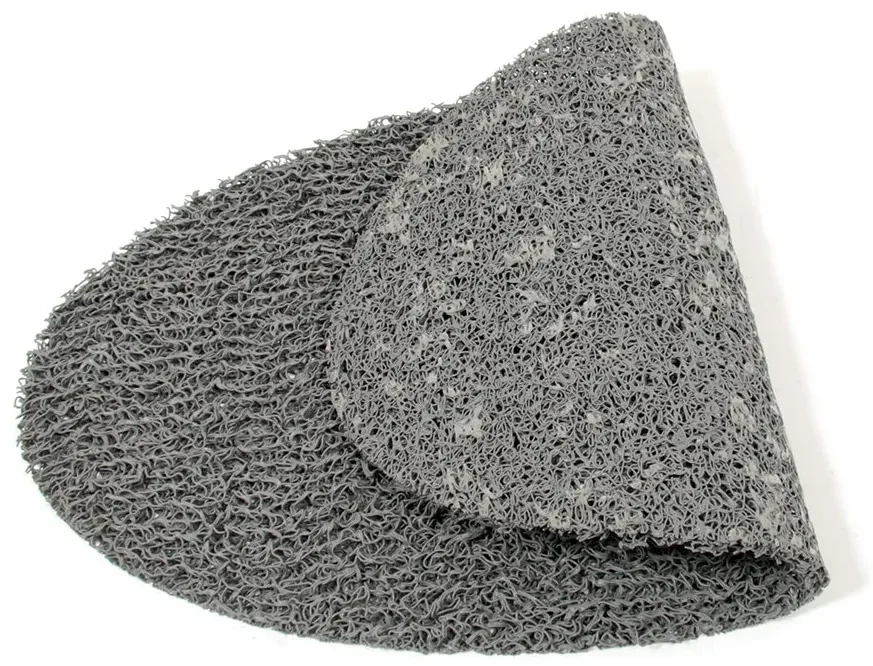 Protišmyková rohož Spaghetti 39,5 x 70 x 1,2 cm, sivá