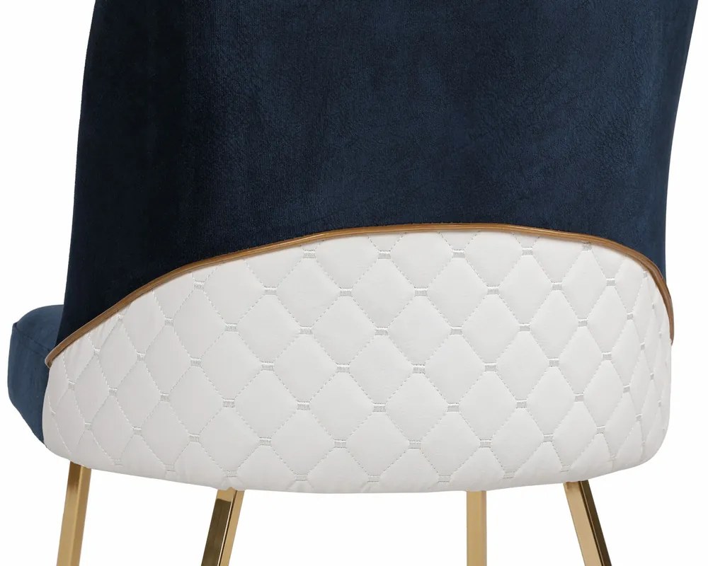 Súprava jedálenských stoličiek Madrid Dark Blue, 2 ks, 2 ks
