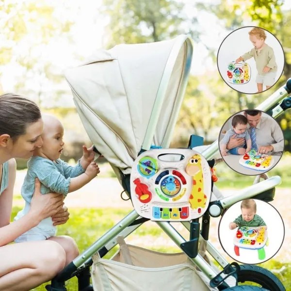 MalPlay 105737 vzdelávací stôl interaktívny hudobný panel