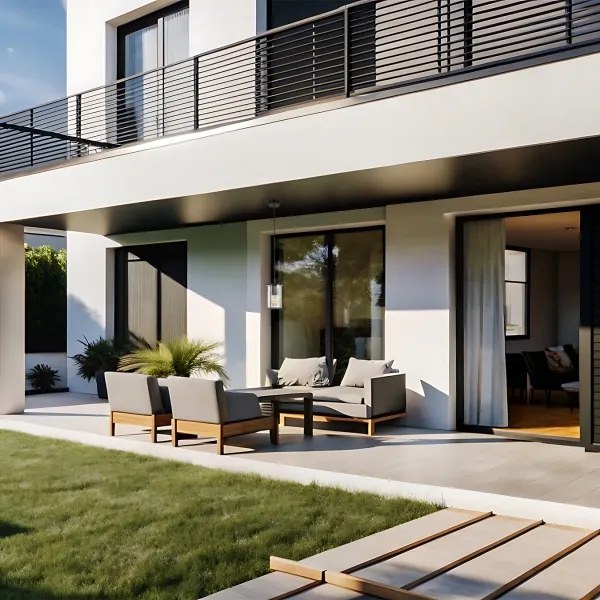 Argon 8751 - Vonkajší luster na lanku NORFOLK 1xE27/15W/230V IP44 čierna