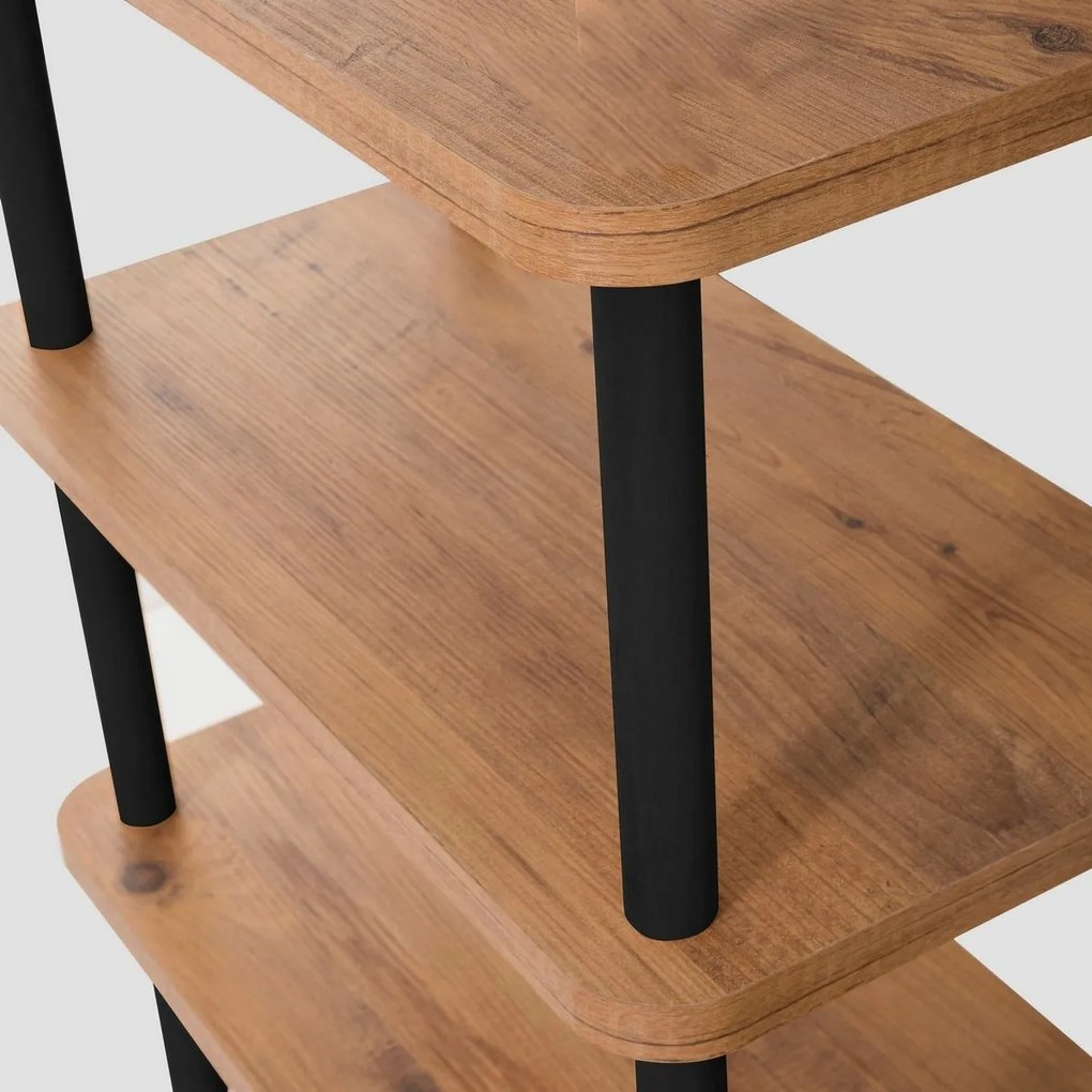 Zen Black a Atlantic Pine regálová jednotka