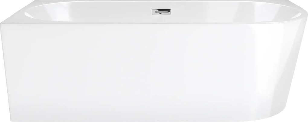 Rohová vaňa Corsan Intero ľavá 160 s chrómovým korkom