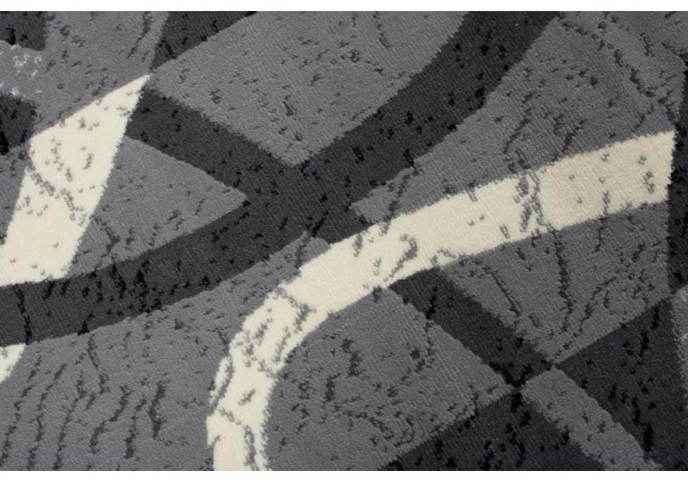 Kusový koberec PP Max šedý atyp 80x250cm