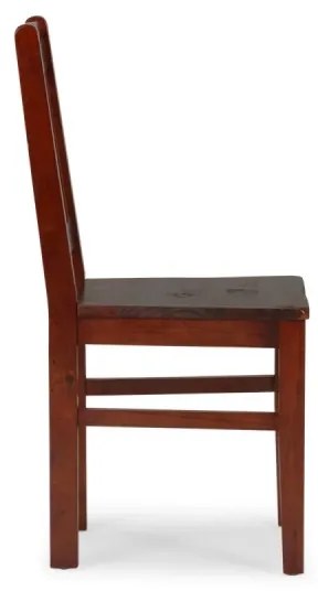 furniture-nabytek.cz - Sada 2 masívnych drevených stoličiek Catana z borovice, hnedé, lakované