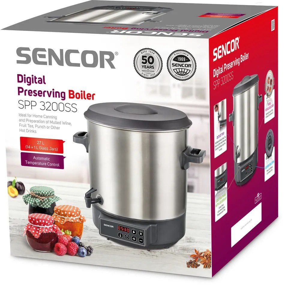 Zavárací hrniec Sencor SPP 3200SS