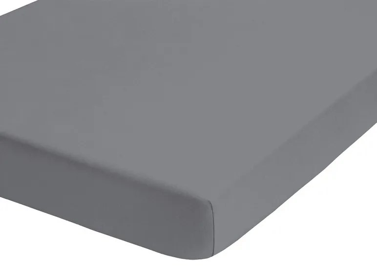 Biberna Napínacia plachta (striebornosivá, 140 – 160 x 200 cm)  (100226989)