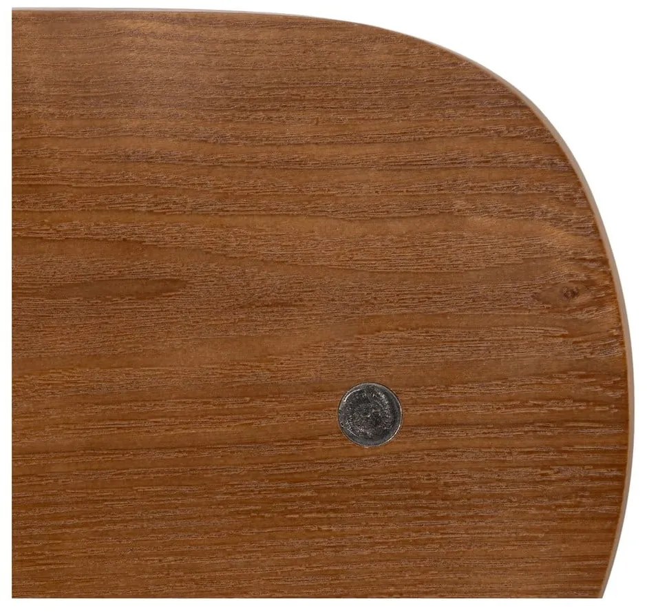 Hnedo-krémové jedálenské stoličky v súprave 4 ks Moe – Ixia