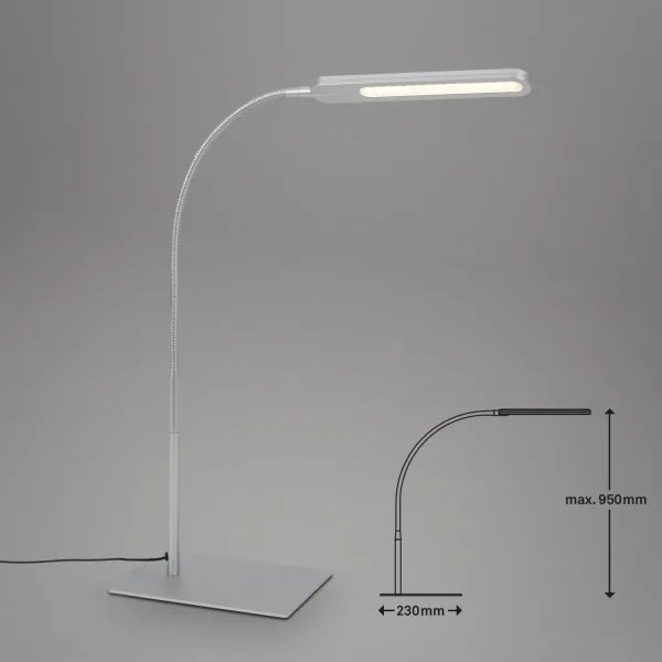 Briloner 7389-014 - LED Stmievateľná stolná lampa SERVO LED/8W/230V 3000/6500K