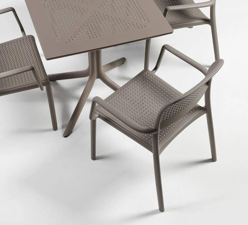 STIMA Plastový stôl CLIP Vyberte odtieň ->: Agave - Zelená