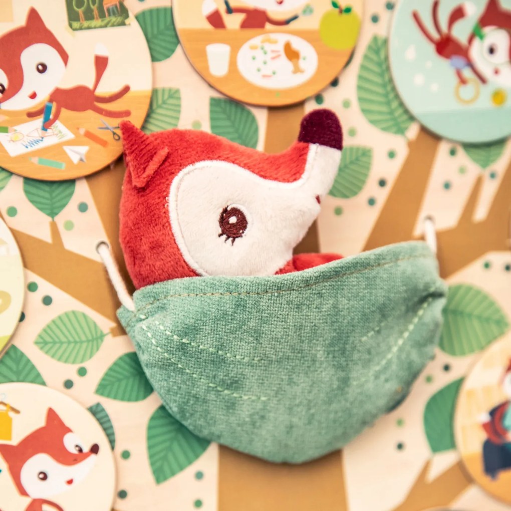 Lilliputiens - magnetický výukový strom - môj deň s líškou Alicou