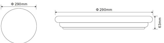 GLOBO 41003-20 - LED Stropné svietidlo TARUG 1xLED/20W/230V