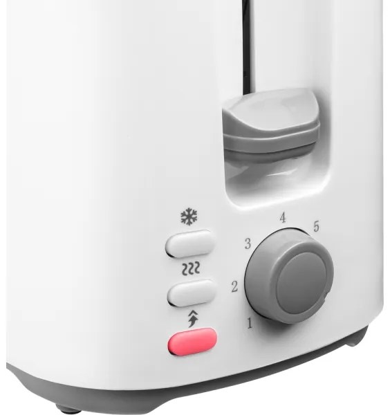 Sencor - Hriankovač s dvomi otvormi 750W/230V biela