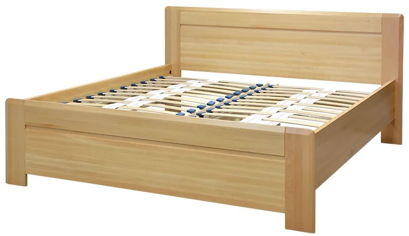 FINES drevená posteľ ELINOR 180x200 buk