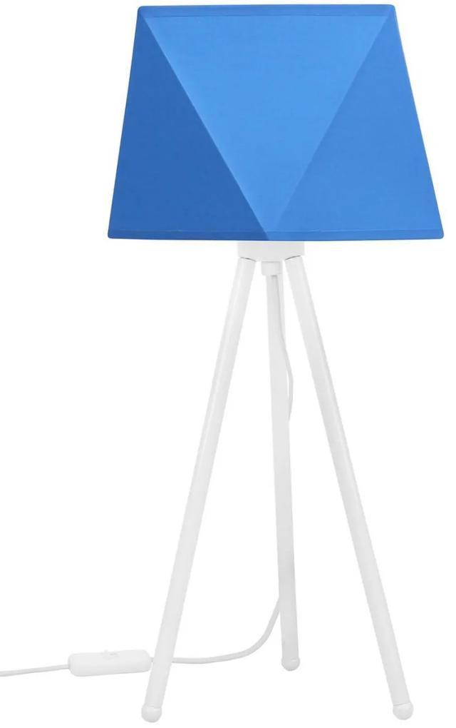 Stolná lampa Diamond, 1x textilné tienidlo (výber z 10 farieb), (výber z 3 farieb konštrukcie)