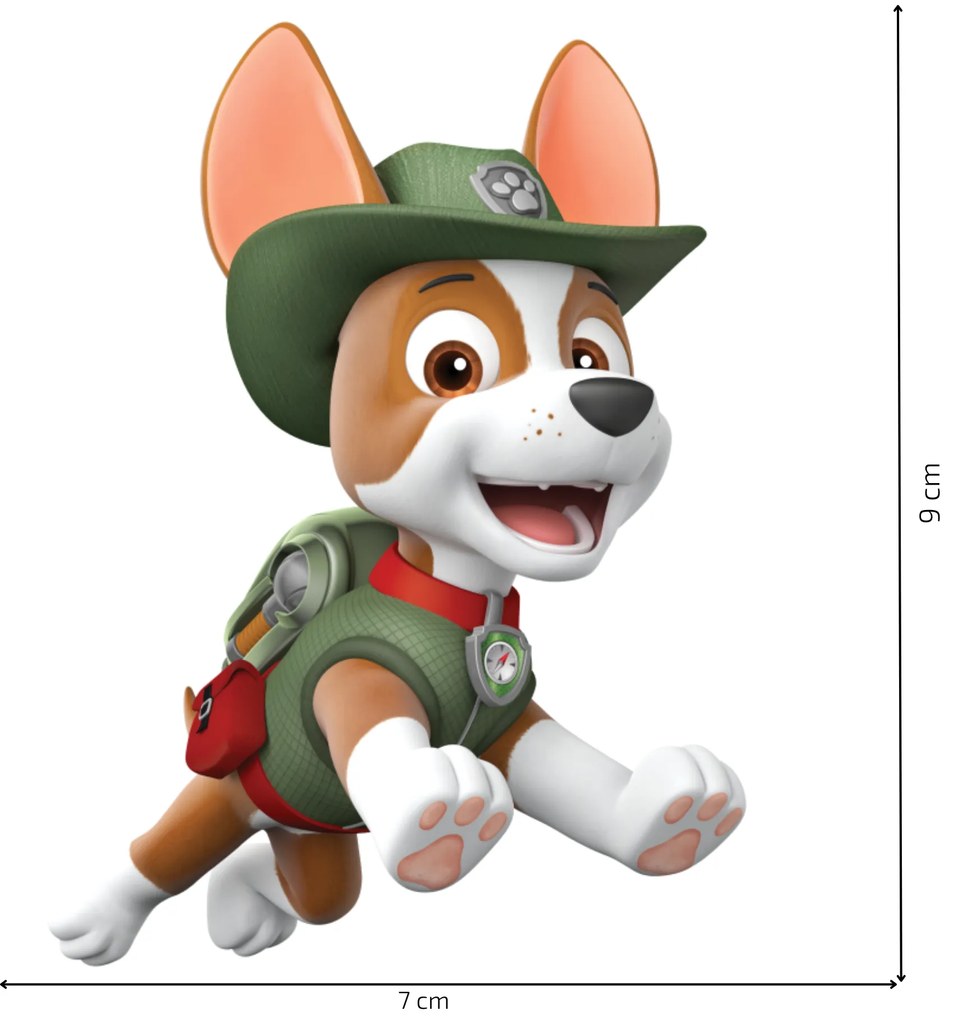 PIPPER. Samolepka nad vypínač „PAW Patrol - Tracker"