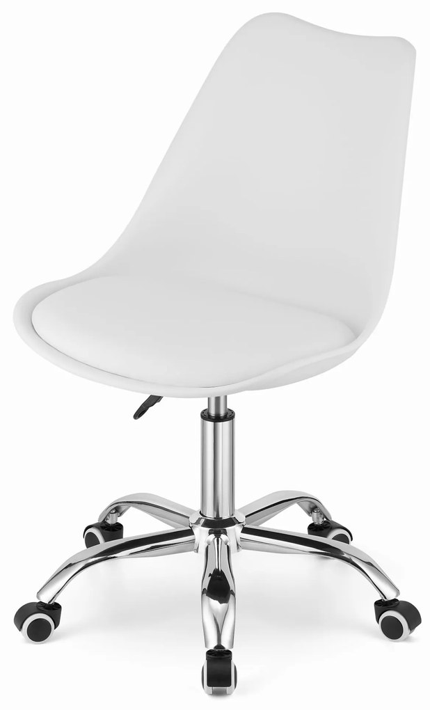 Biela kancelárska stolička PANSY