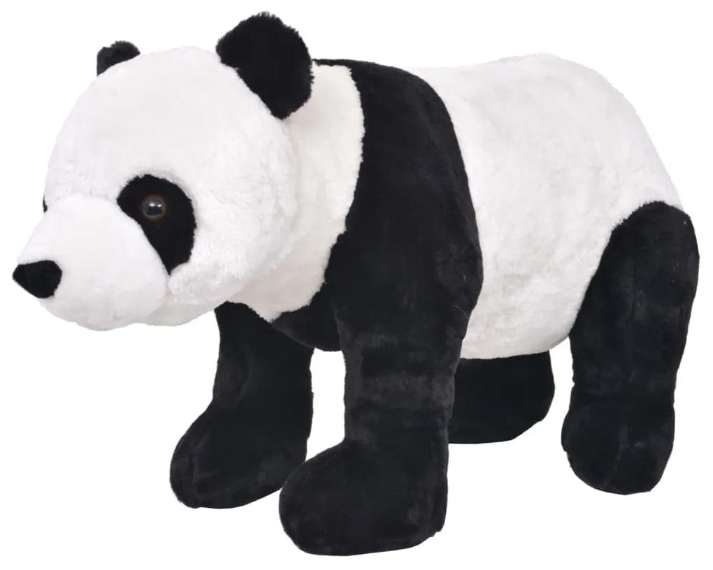 Stojaca plyšová hračka panda čierno-biela XXL