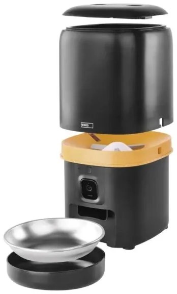 Automatický dávkovač krmiva s mikrofónom a kamerou 4l/5V/3xD Wi-Fi