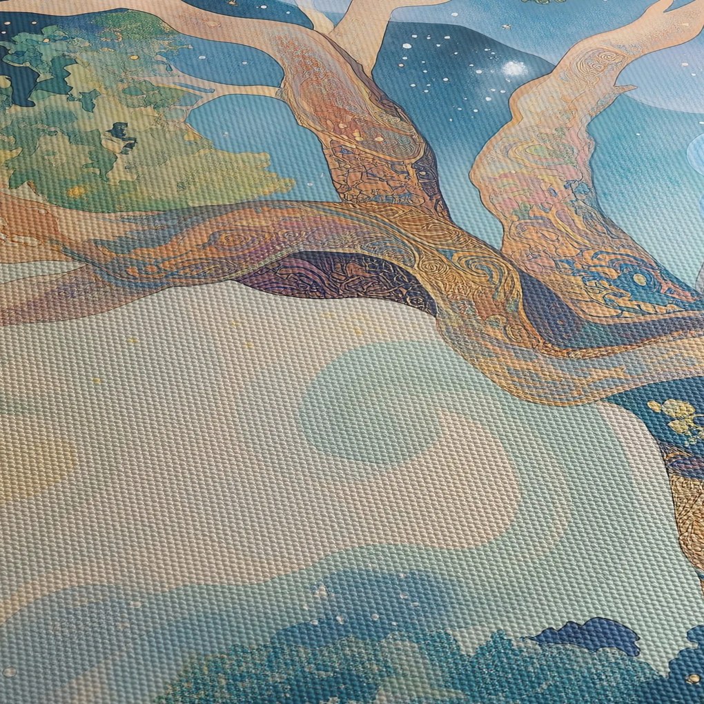 Obraz – Vesmírny strom (90x60 cm)
