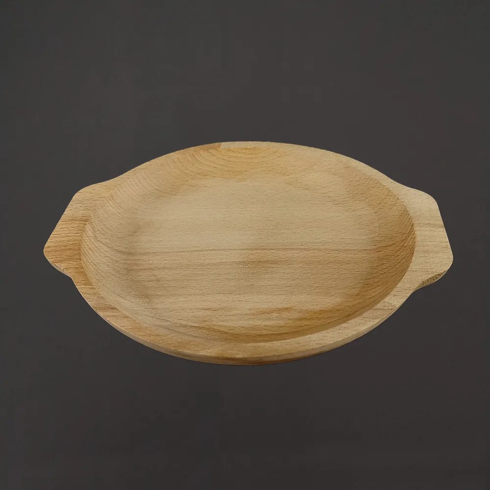 AMADEA Drevená miska, masívne drevo, 24 cm