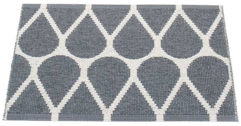 Tmavosivý vnútorný a vonkajší koberec 70x50 cm Otis Granit – Pappelina