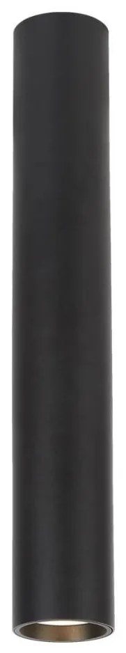 Bodové svietidlo GENESIS 1xGU10/8W/230V 40 cm čierna