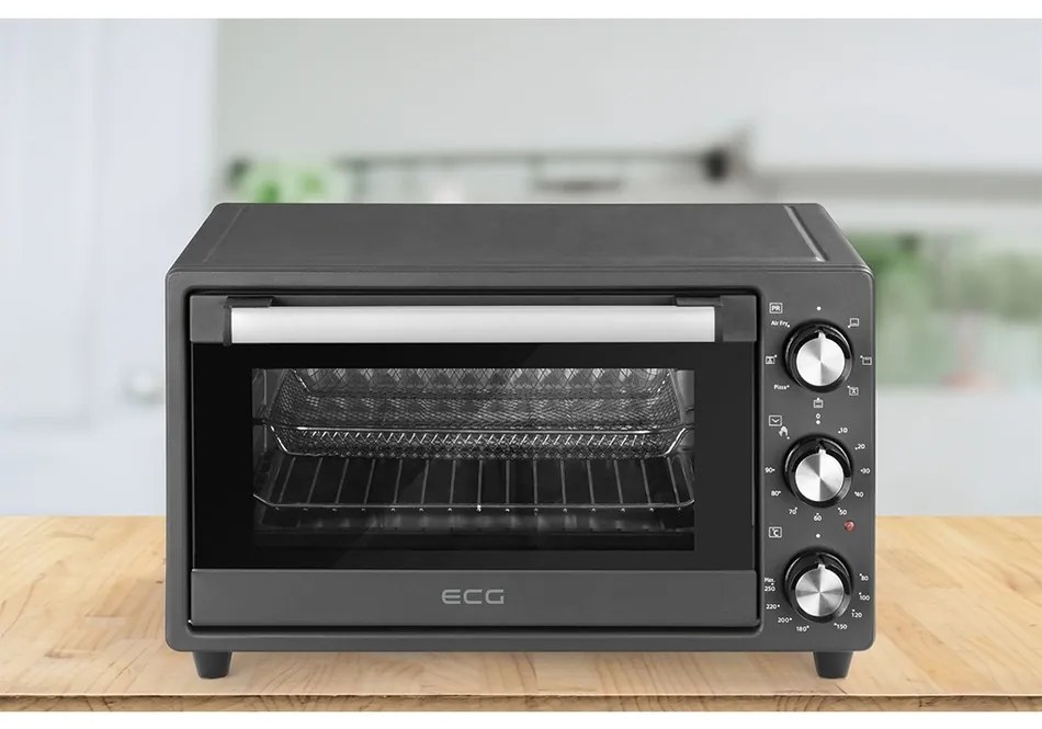 ECG ET 2001B Airfry elektrická rúra, antracit