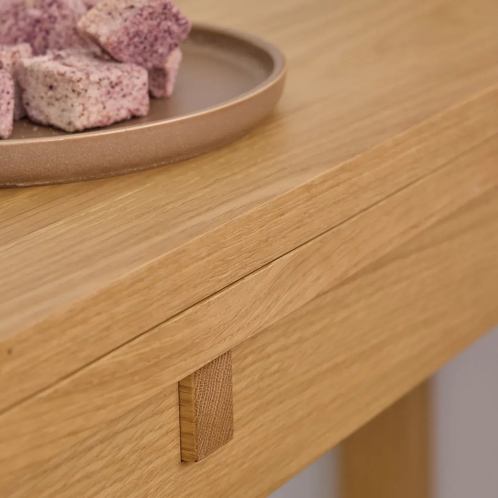 Jídelní rozkládací stůl Southampton 45/90 cm dub přírodní