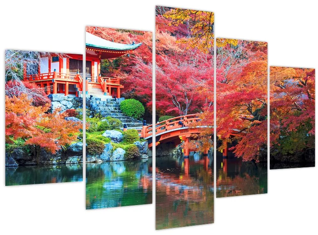 Obraz - Orientálna krajina (150x105 cm)