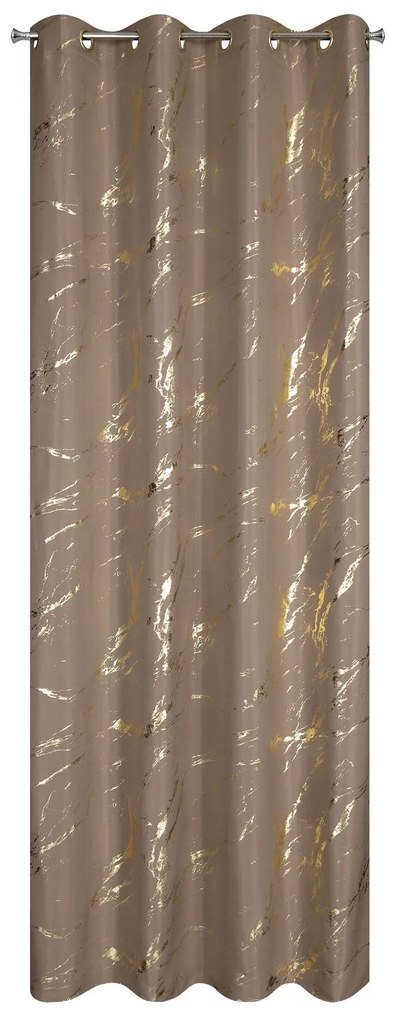 ZÁVES NA KRÚŽKOCH LANI 140X250 CM VZOROVANÁ