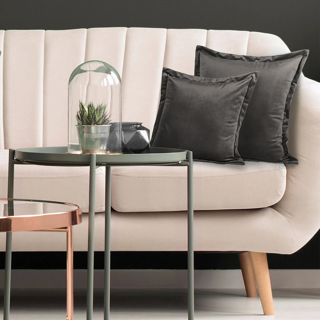 DEKORAČNÁ OBLIEČKA NA VANKÚŠ RIA 45X45 CM MÄTOVÁ