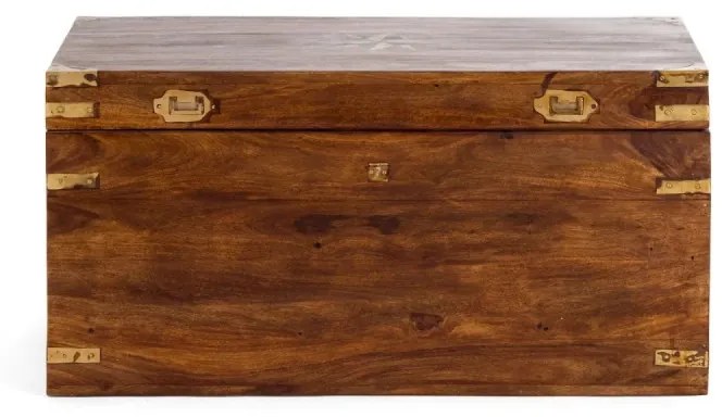 furniture-nabytek.cz - Masívny konferenčný stolík Merlin II z palisandra, lakovaný, hnedý – 69×39×36 cm